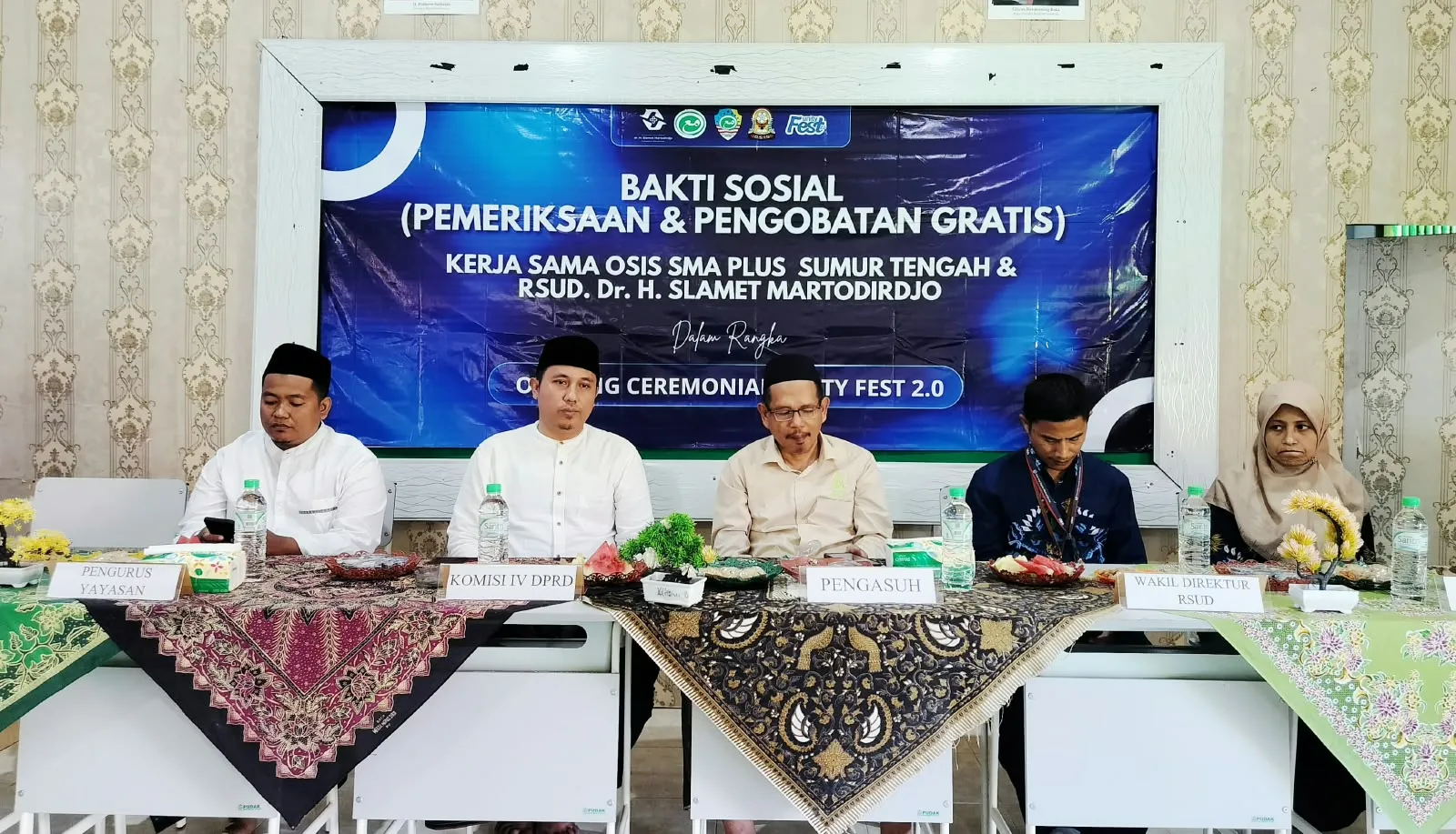 Semarak Unity Fest 2.0, SMA Plus Miftahul Ulum Sumur Tengah Bersama RSUD SMART Gelar Layanan Kesehatan Gratis