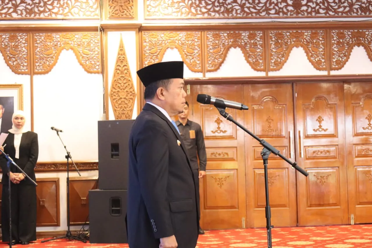 Kukuhkan Pejabat BPKP, Gubernur Al Haris Pertegas Komitmen Bersama Kawal Keuangan Daerah