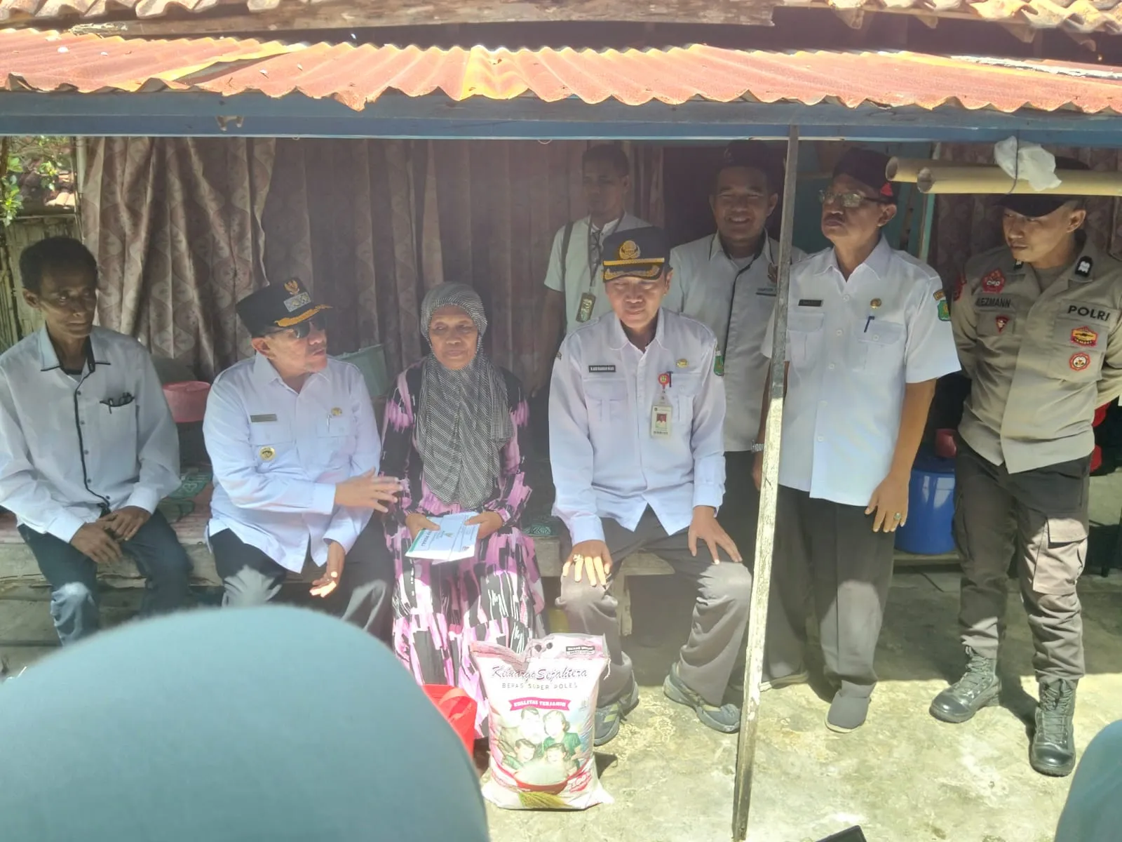 Wakil Bupati Sumenep Sapa Warga Desa Aeng Dake 