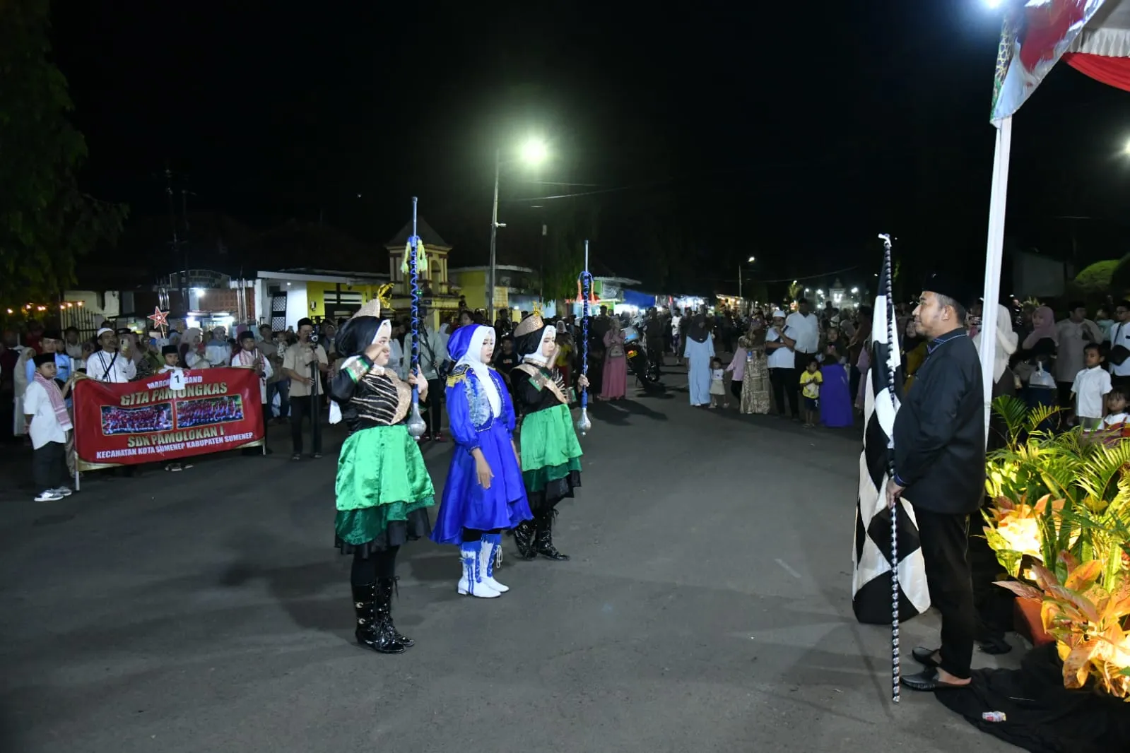 Bupati Sumenep Lepas Pawai Sambut Bulan  Muharram 1448 Hijriyah