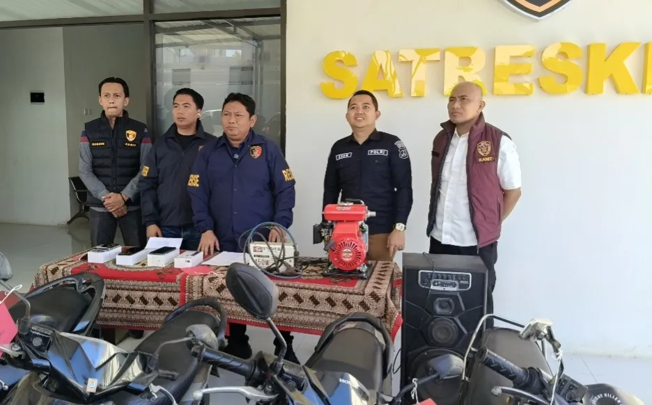 Beragam Modus, Tujuh Kasus Pencurian Berhasil Diungkap Polres Pamekasan