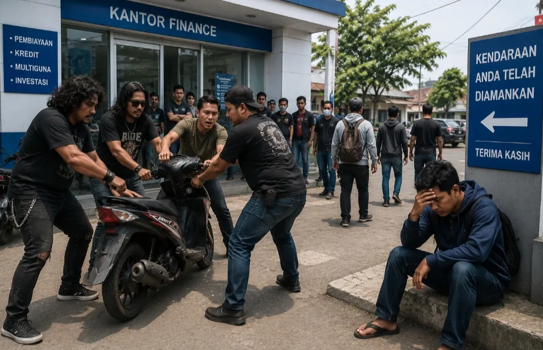 Diduga Bertindak Tanpa Legalitas, Debt Collector FIF Sumenep Telantarkan Korban Usai Motornya Ditarik
