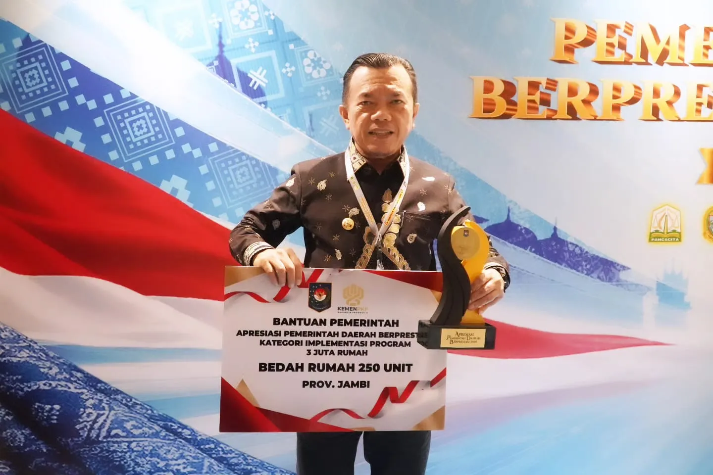 Jambi Berprestasi Tingkat Nasional, Gubernur Al Haris: Jadi Motivasi dan Penyemangat Bekerja Lebih Giat