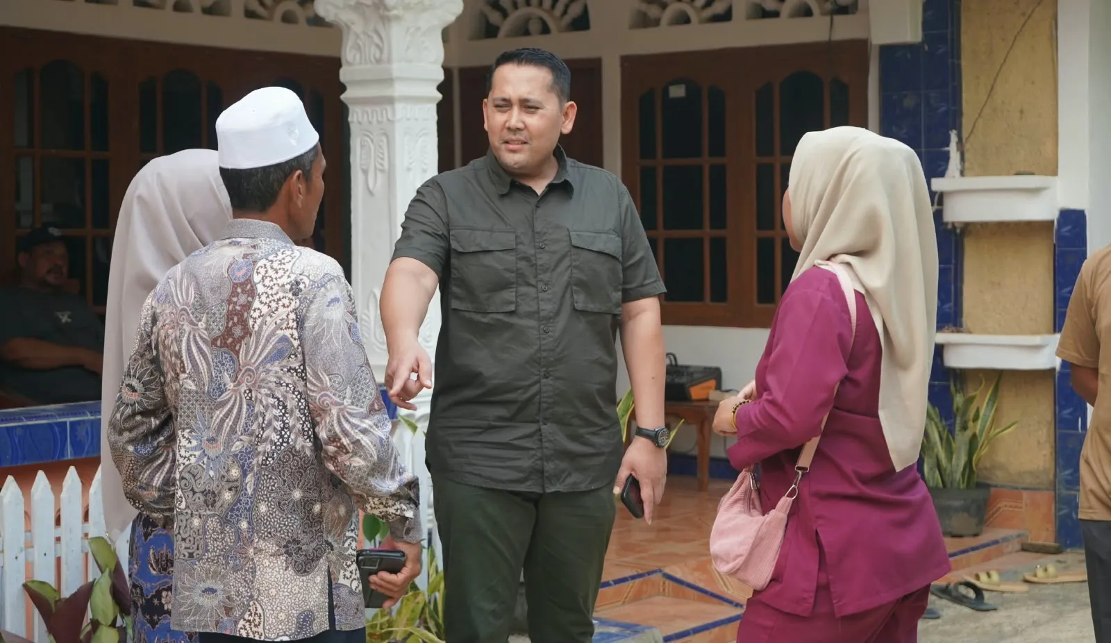 Tatap Muka Bersama Warga Tabir Selatan, Bupati M. Syukur Sosialisasikan Manfaat Jamkesda