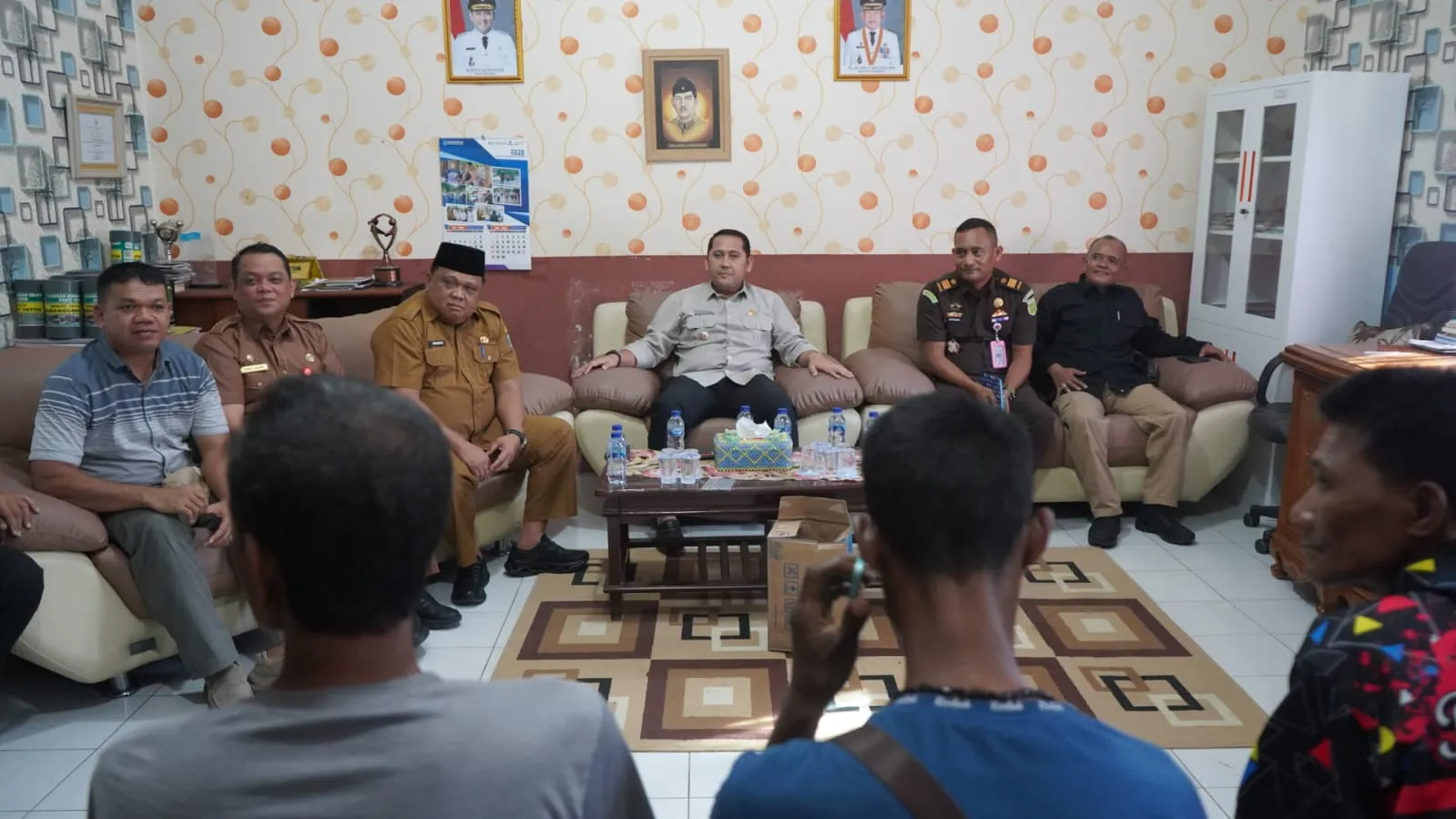 Bupati M. Syukur dan Delapan Temenggung Gelar Audiensi Kesalahpahaman