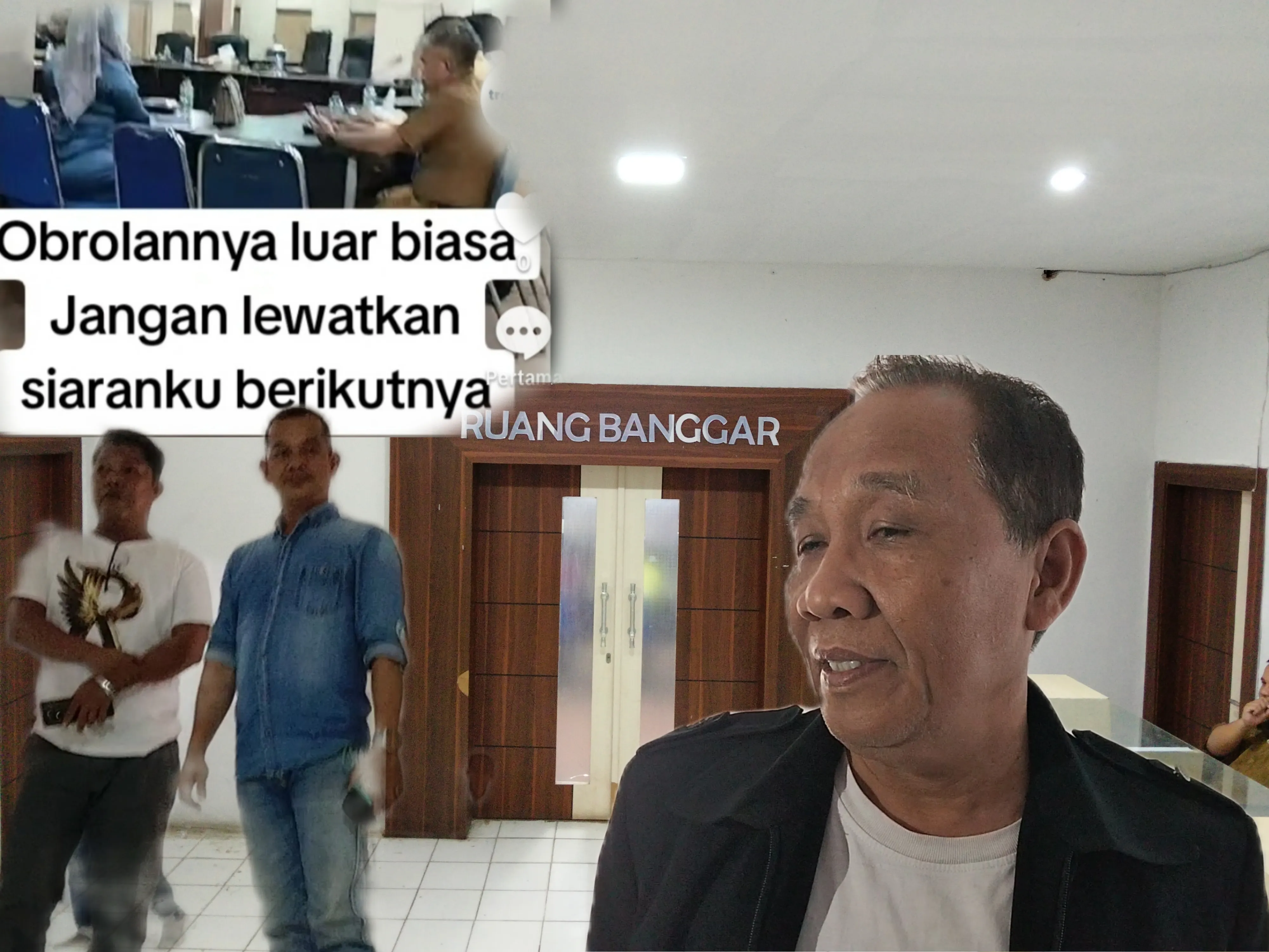 Rapat RDP Dengan Instansi Pemerintah  DPRD Usir Insan Pers Keluar, Ampera Patut Dicurigai