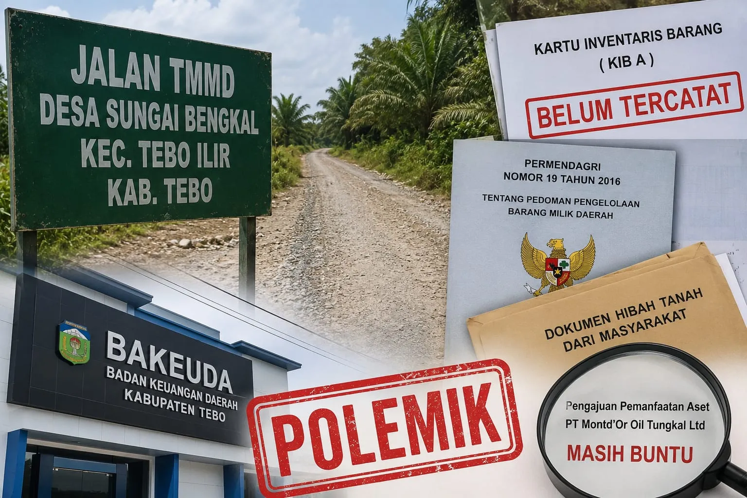 Belum Tercatat sebagai BMD, Dasar Pemanfaatan Aset Dipertanyakan