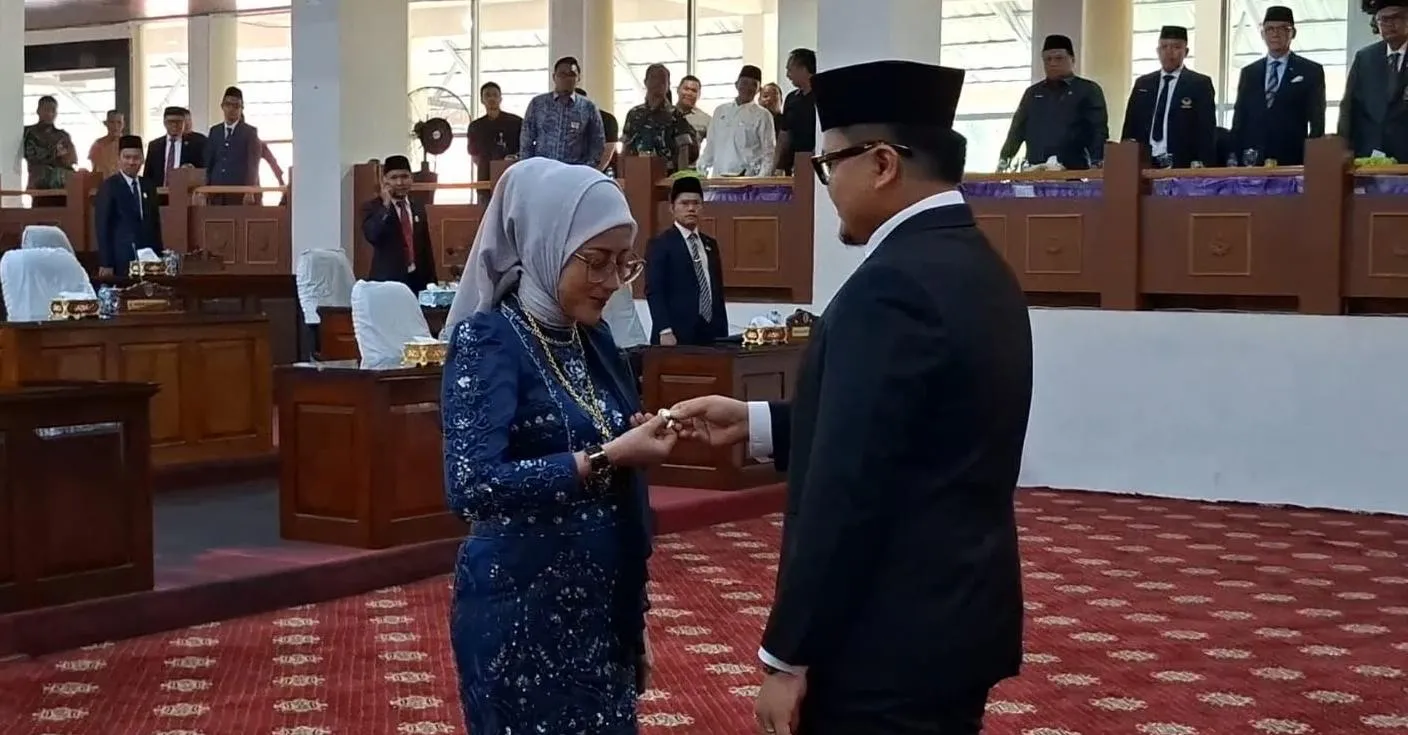 Hadiri Pelantikan PAW Anggota DPRD Merangin, Wabup A. Khafidh: Semoga Amanah 