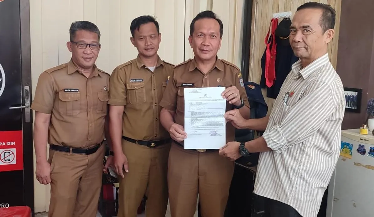 Tegas!!! Pemkab Merangin Resmi Lapor ke Polres, Kerusahan Asset Tanah Pelaku PETI