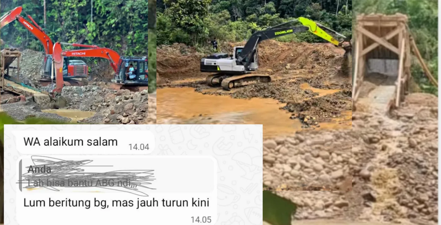 Oknum PPPK SD 94 Tanjung Mudo Pemain PETI Bukti Cat WhatsApp Tersebar