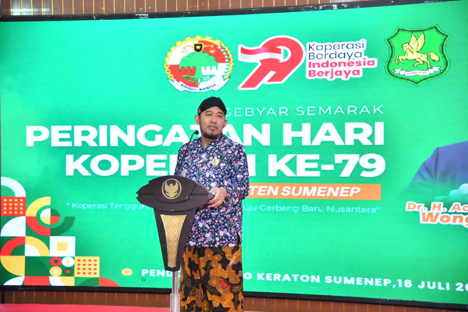 Bupati Sumenep : Koperasi Merupakan Soko Guru Perekonomian 