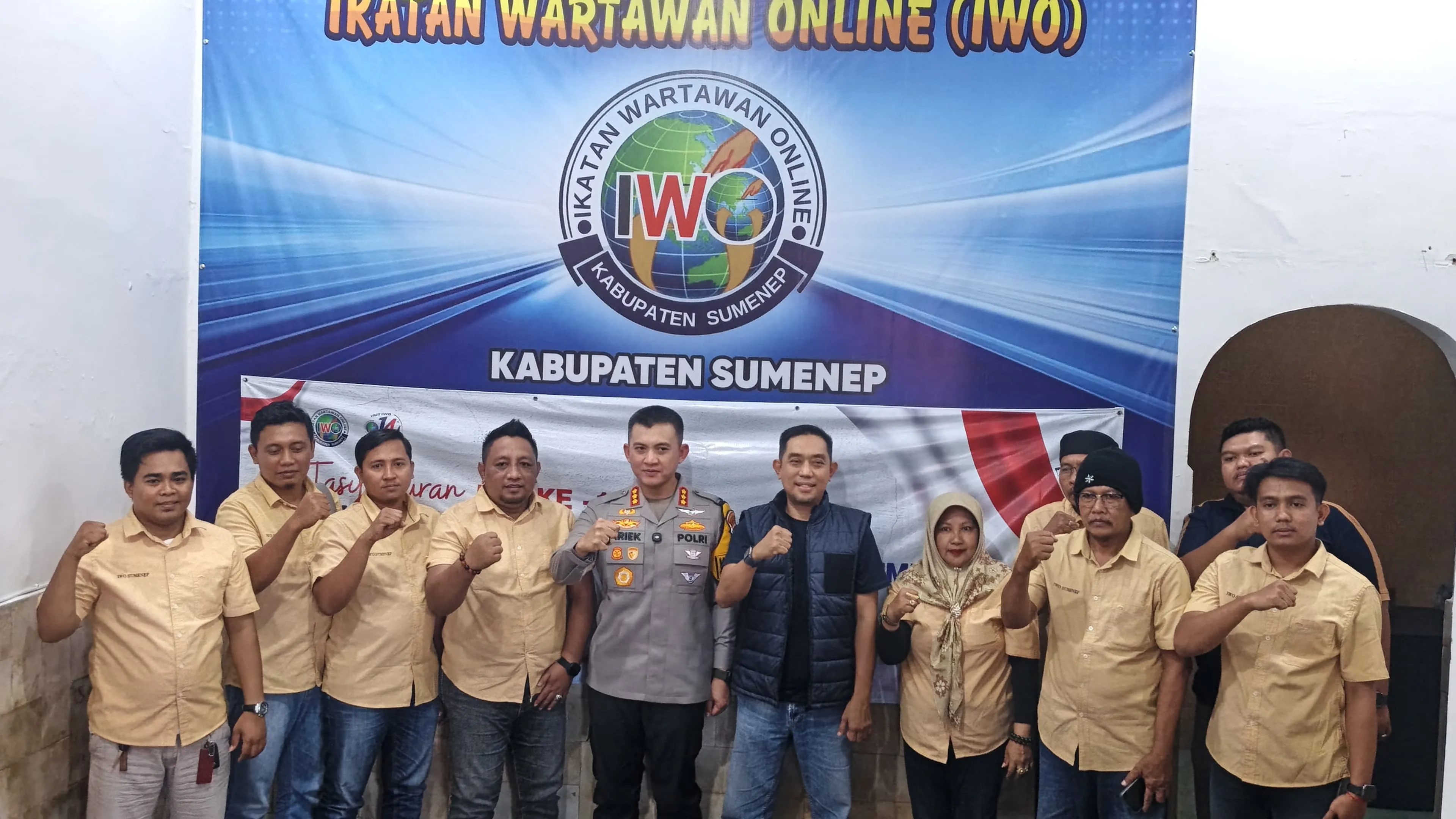 HUT IWO Ke-14, IWO Sumenep Gelar Tasyakkuran dengan Tema “Pers Merdeka, Demokrasi Bermartabat”