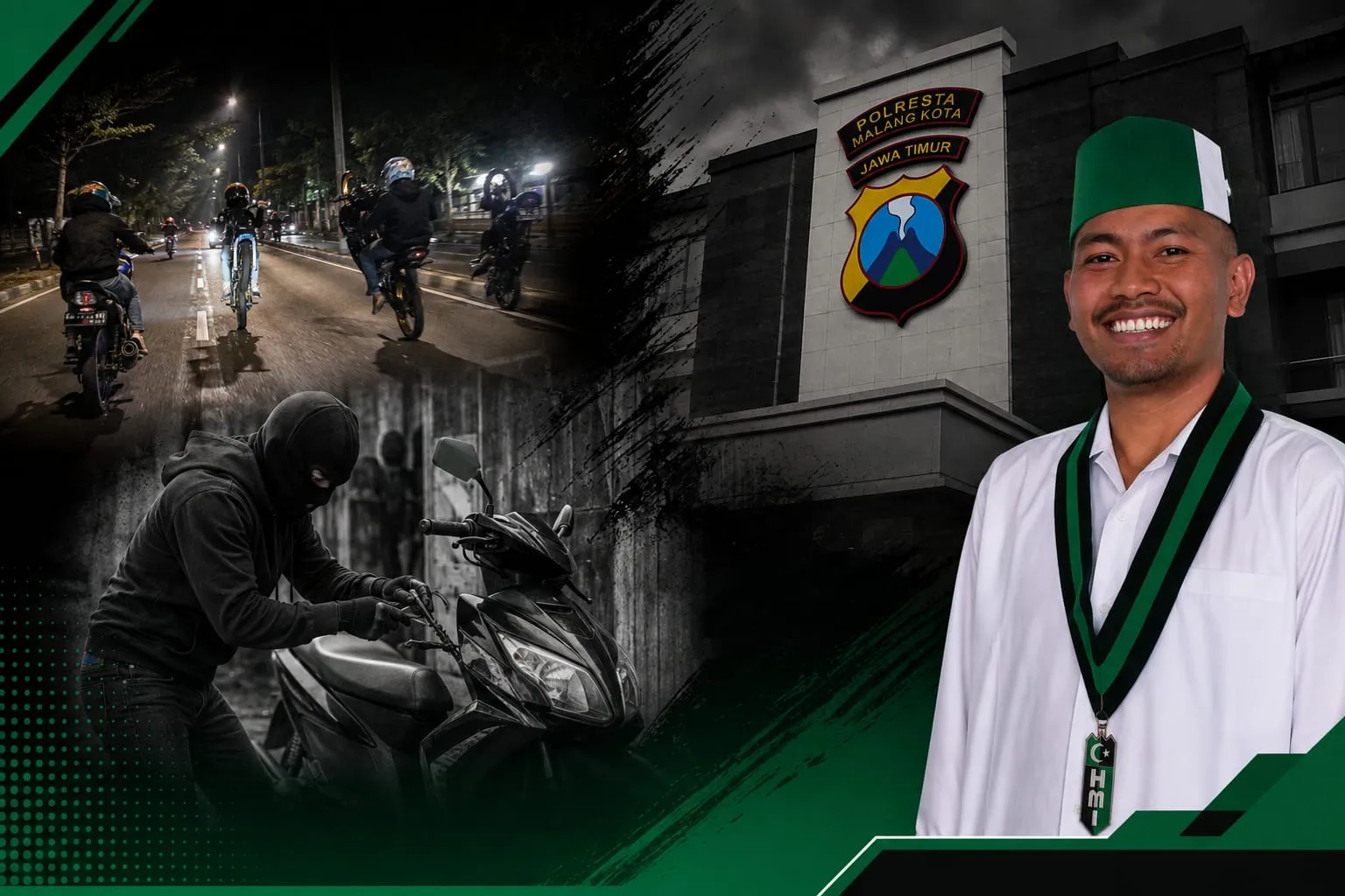 HMI Malang Kritik Kinerja Polresta: Curanmor Marak, Balap Liar di Malang Masih Diabaikan
