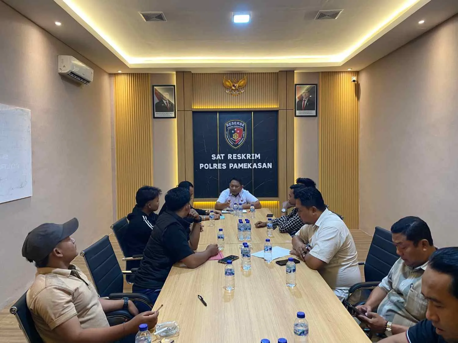  Desak Kepastian Hukum Kasus Plakpak, JAKA JATIM Audiensi ke Polres Pamekasan