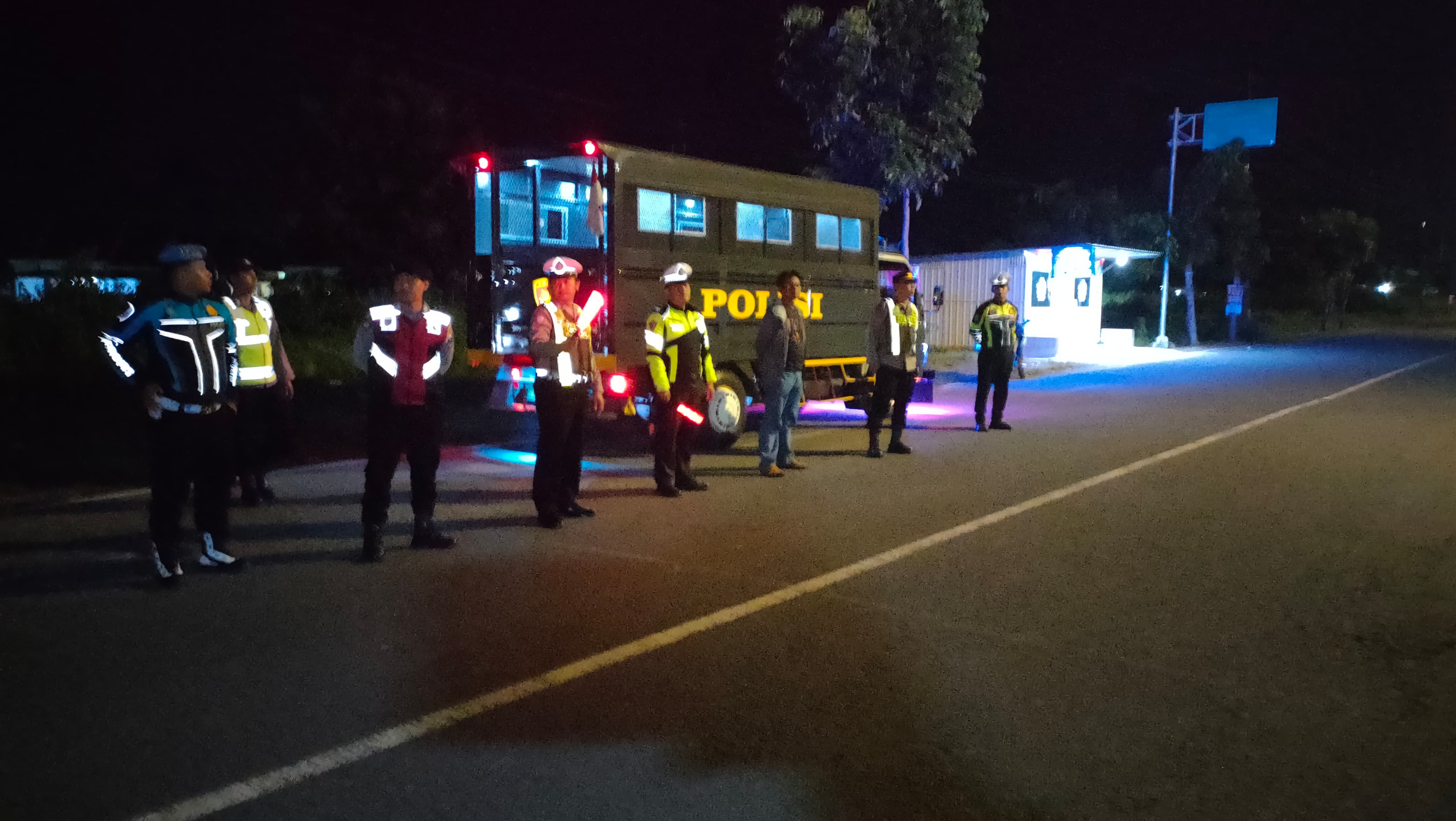 Antisipasi Ganguan Kamtibmas, Polres Sumenep Lakukan Patroli Sahur