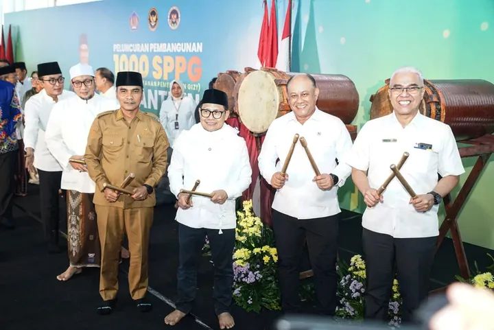 Muhaimin Iskandar Resmikan Dapur Gizi Nasional di Bangkalan, Target 1.000 Dapur untuk Santri Seluruh Indonesia