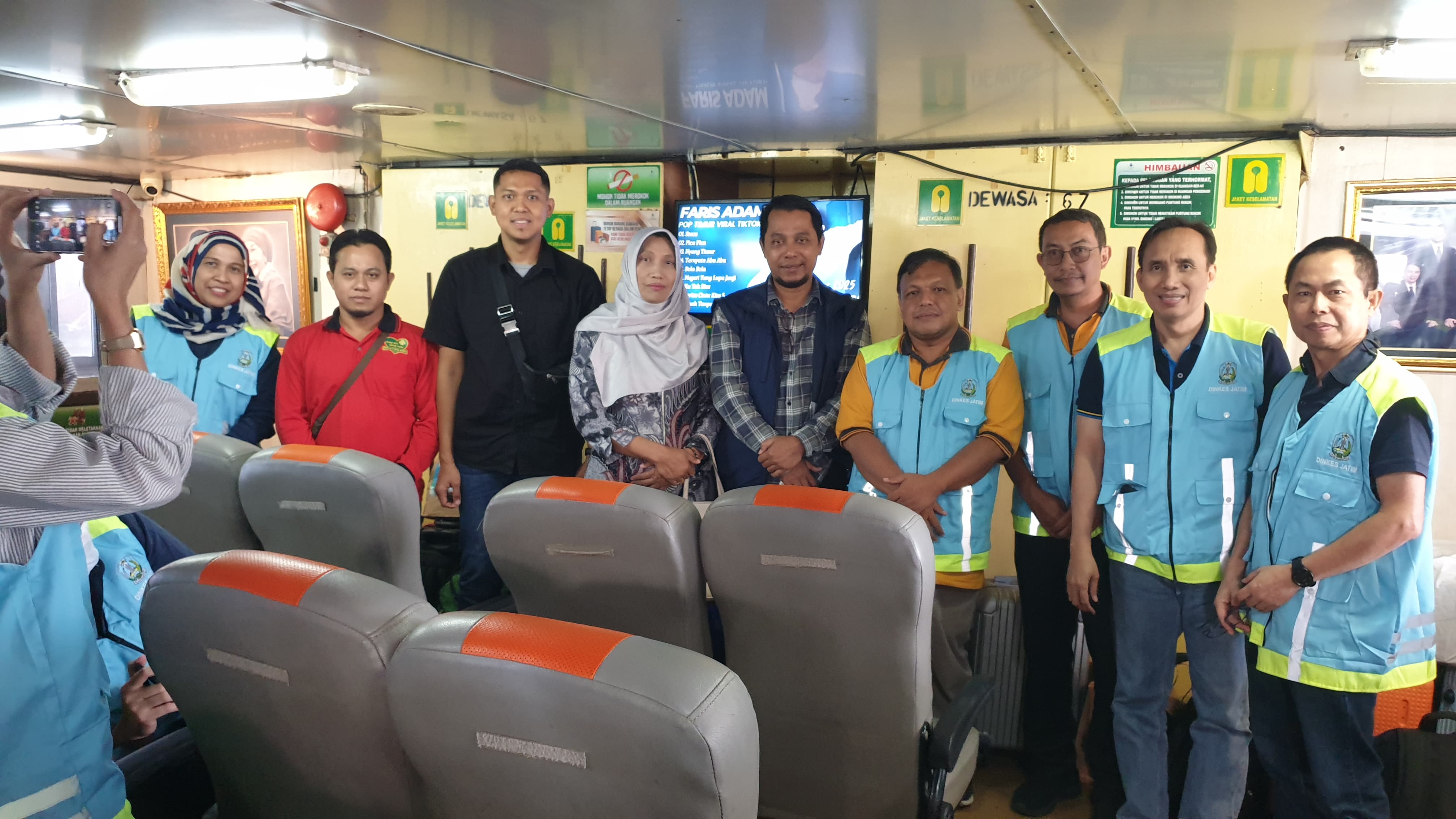 Tim Yankes Bergerak Pemprov Jatim Kembali Tiba di Kepulauan Sapudi