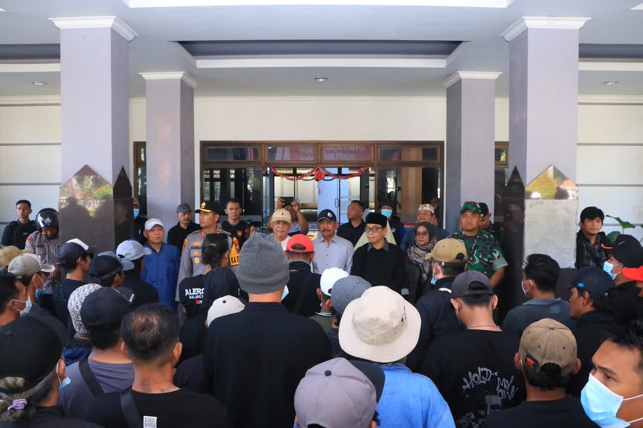 Aksi Damai “Ngawi In Solidarity” Berjalan Kondusif, Disambut Positif Pemkab dan DPRD