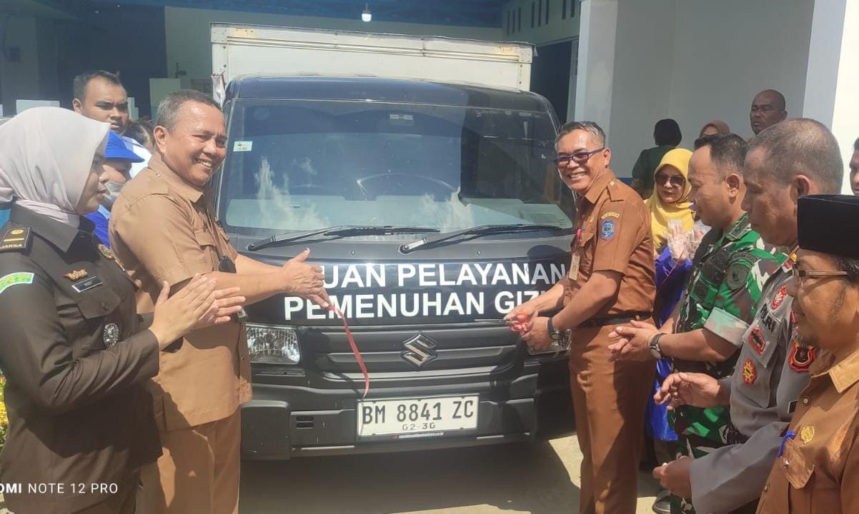 Bupati Merangin Launching SPPG Dusun Bangko,Melayani Program MBG di Sembilan Sekolah