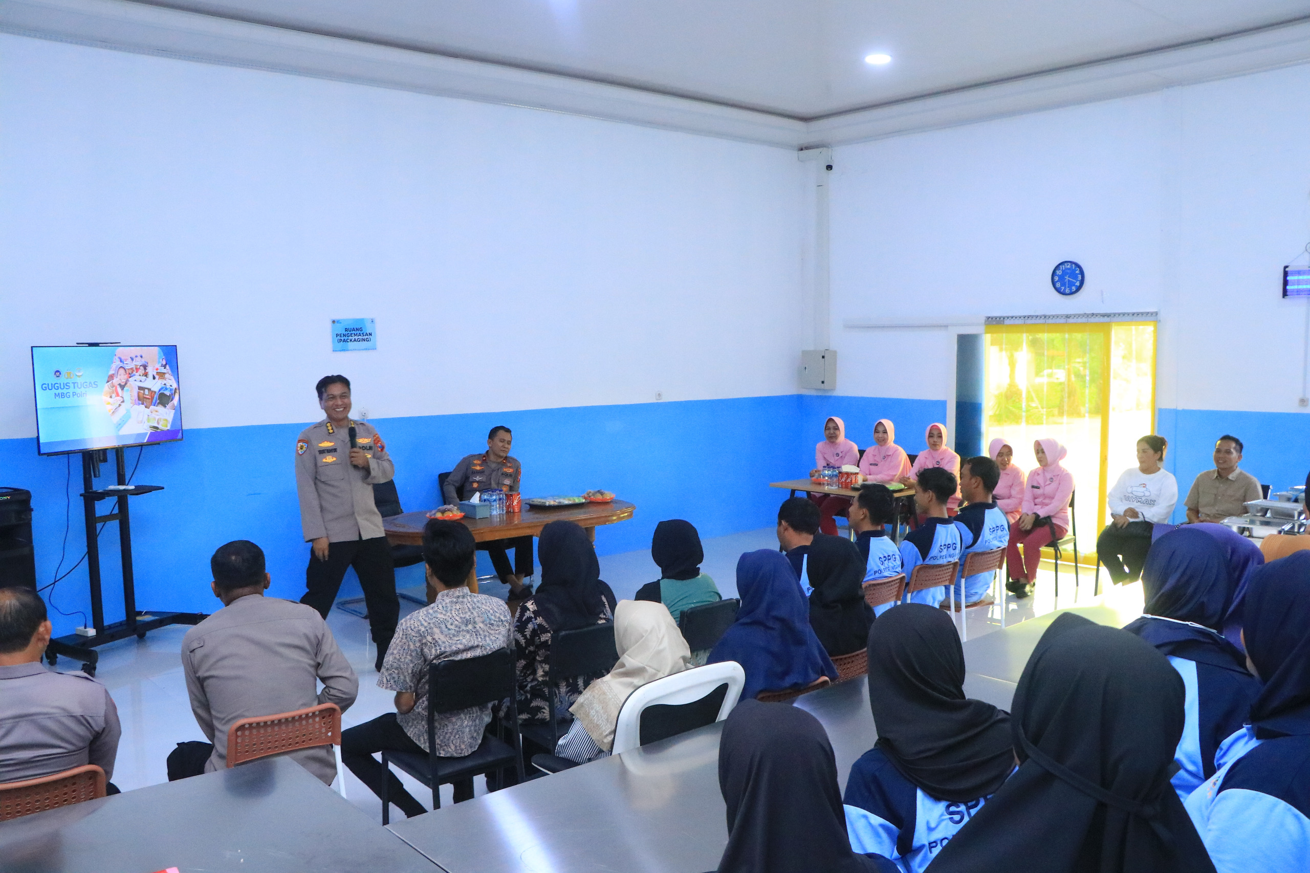 Polda Jatim Lakukan Pengawasan dan Asistensi SPPG Polres Ngawi