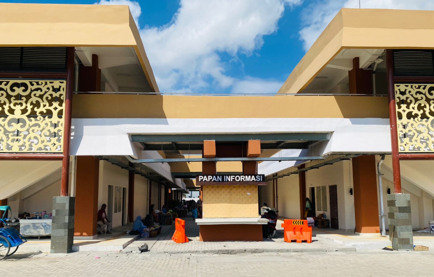 Suasana pasar Kolpajung Pamekasan di pagi hari, kamis (08/08/2024).