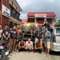 Tiga pelaku dan barang bukti kerbau diamankan polres Merangin 
