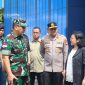 Pangdam XII Tanjungpura saat hadiri konfrensi pers DJBC Kalbagbar, Jl. Pak Kasih Kota Pontianak. Kamis, 20/02/2025