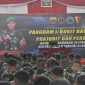 Mayjen TNI Rio Firdianto, saat kunjungan ke Markas Batalyon Artileri Pertahanan Udara 13/Parigha Bhuana Yudha di Pekanbaru, Kamis (19/2/2025).