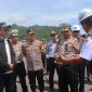 Kakorlantas Polri,  Irjen Pol Aan Suhanan, melakukan kunjungan kerja ke Pelabuhan ASDP Bakauheni, Lampung Selatan, pada Kamis (20/2/2025). 