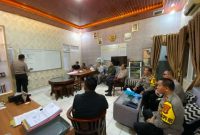 Polres Lampung Utara melakukan gelar perkara, Sabtu (22/2/25).