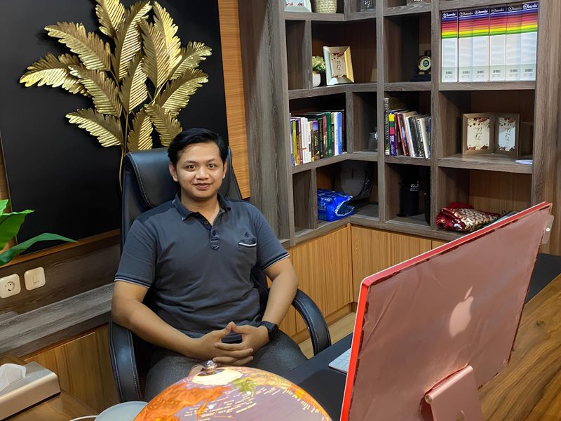 Firman Maulana, Ketua Gerakan Pemuda Peduli Desa (GPPD) Malang Raya. 