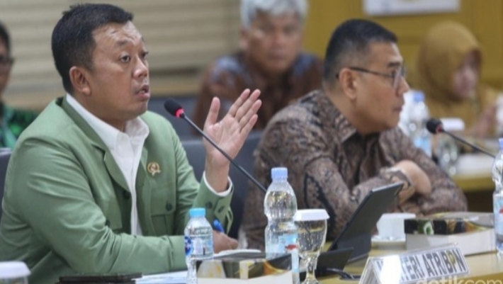 Menteri ATR Nusron Wahid 