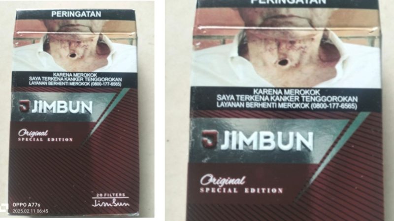 Front Aksi Masa (Famas) mendesak Bea Cukai Madura menindak tegas peredaran rokok Merk Jimbun tanpa cukai alias rokok bodong yang beredar di wilayah Pamekasan.