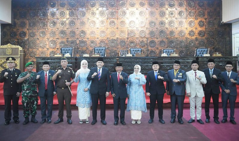 Foto Bersama Bupati Merangin dan Forkompinda 