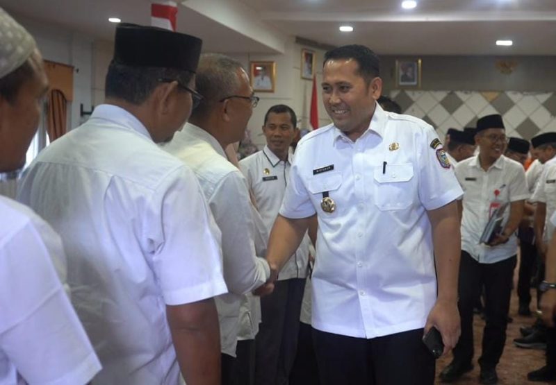 Bupati Merangin Syukur rapat perdana dengan OPd