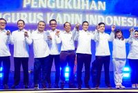 Pengukuhan pengurus Kadin Indonesia.