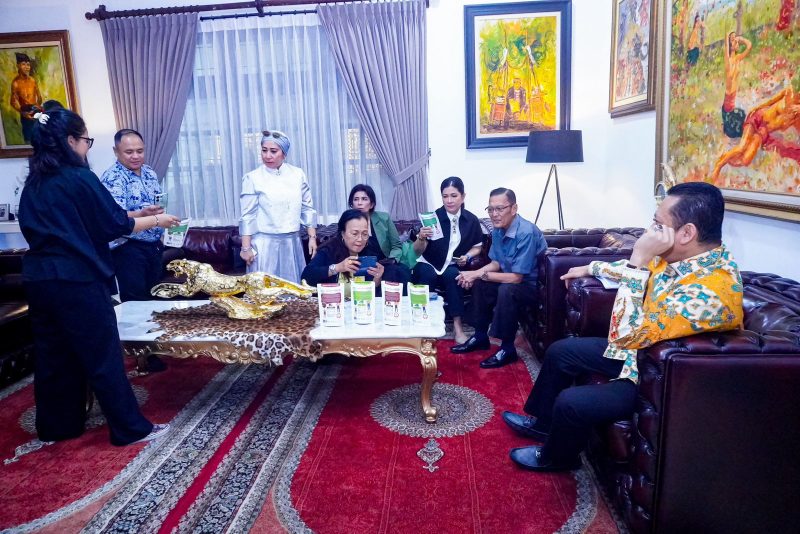 Saat Bambang soesatyo menerima perwakilan INAmikro dan Bright Star Capital Indonesia di Jakarta, Minggu (16/3/25).