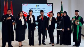 Sumpah jabatan dan pelantikan PPAT.