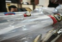 Barang bukti selongsong peluru yang diamankan oleh Polda Lampung di TKP penembakan tiga anggota polri di Way Kanan saat bertugas. Bandarlampung, Rabu (19/3/2025). (ANTARA/Dian Hadiyatna)
