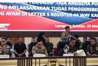 Dua Anggota TNI Jadi Tersangka Kasus Penembakan 3 Polisi di Lampung. [ANTARA)
