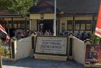 Kantor Polsek Larangan, Pamekasan.
