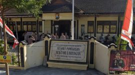 Kantor Polsek Larangan, Pamekasan.