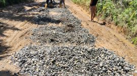 PT SGN tutup jalan Berlobang sesuai dengan komitmen 