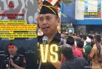 Segerombolan massa diduga pembela bea cukai Madura merecoki agenda aksi Forkot.
