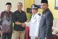 Asnawi Resmi Jabat PJ Kades Pulau Baru 