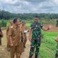Wakil bupati Merangin H A Khafid dan Dandim 0420/Sarko, Survei Rencana Lahan Unit Kompi Produksi
