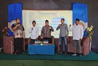 Saat kegiatan halal bihalal IKA PMII Kota Malang untuk zona Pamekasan.