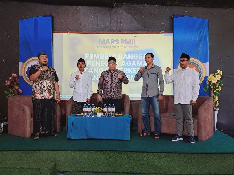 Saat kegiatan halal bihalal IKA PMII Kota Malang untuk zona Pamekasan.