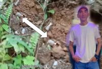 Ketua F-BPM Masroni dan bekas obat obatan Rs Raudah masuk pemukiman warga 