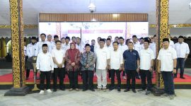 Foto bersama Pengurus SMSI se Madura usai dilantik